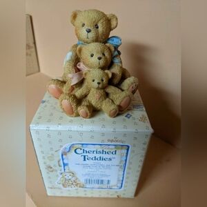 Cherished Teddies - Theodore, Samantha & Tyler - 1991